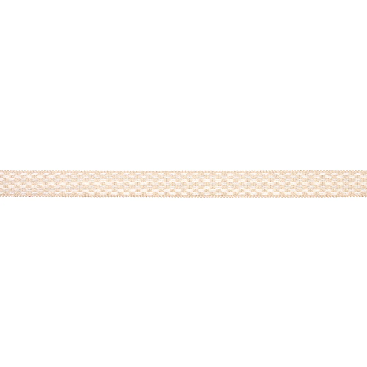 Schumacher Crawford Check Tape Medium trim in Coffee (81632)