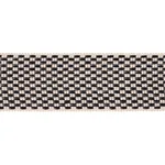 81643 | Crawford Check Tape Wide - Basalt Schumacher Crawford Check Tape Wide trim in Basalt (81643)