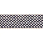 81640 | Crawford Check Tape Wide - Indigo Schumacher Crawford Check Tape Wide trim in Indigo (81640)