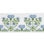 81661 | Custis Embroidered Tape - Chesapeake Schumacher Custis Embroidered Tape trim in Chesapeake (81661)