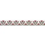 81660 | Custis Embroidered Tape - Claret Schumacher Custis Embroidered Tape trim in Claret (81660)