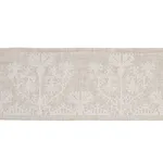 81662 | Custis Embroidered Tape - Shell Schumacher Custis Embroidered Tape trim in Shell (81662)