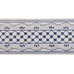 81650 | Davison Scalloped Tape - Washington Blue Schumacher Davison Scalloped Tape trim in Washington Blue (81650)