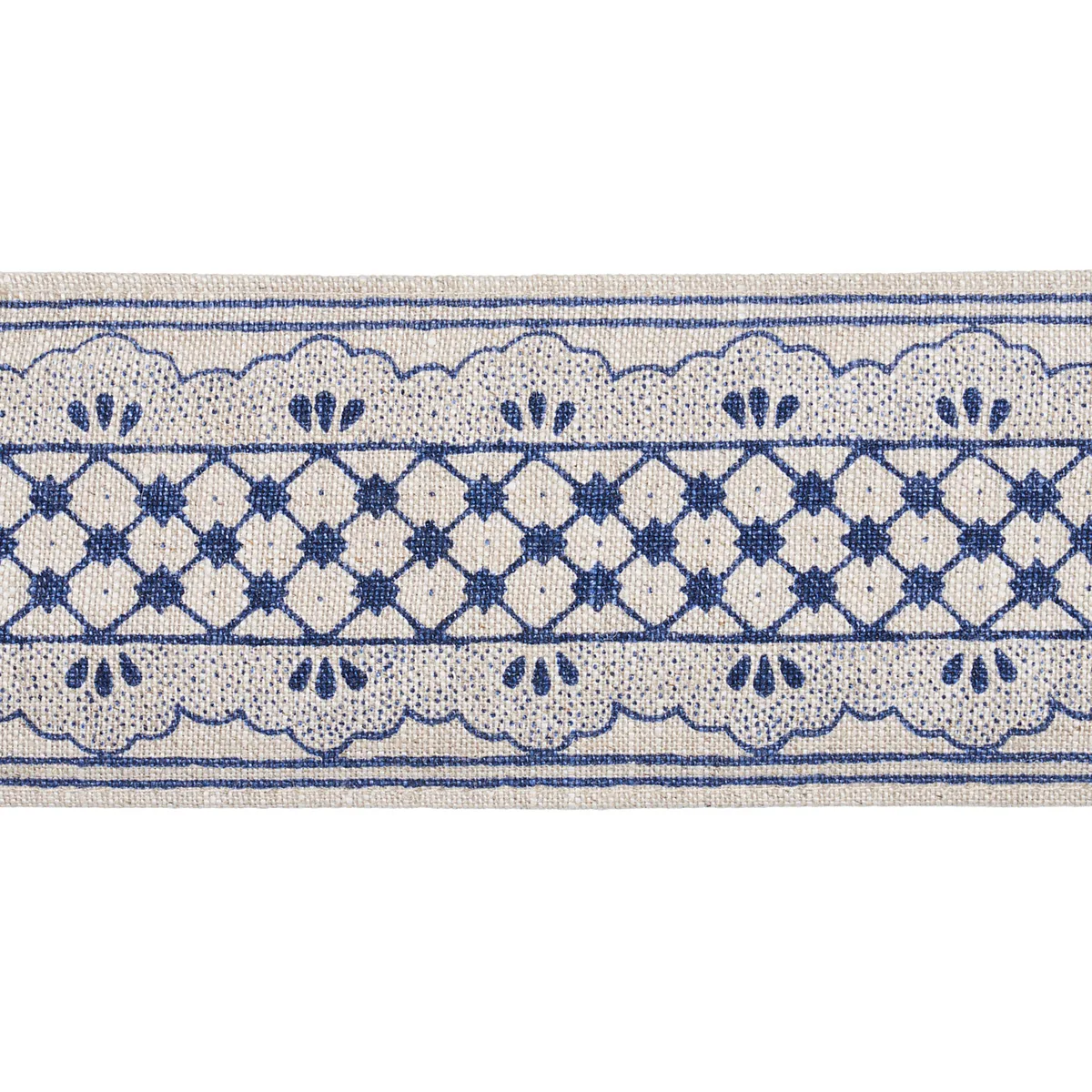 81650 | Davison Scalloped Tape – Washington Blue
