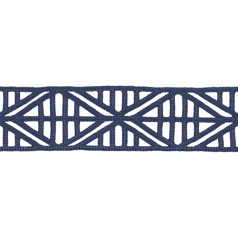 Schumacher Diamond Lattice trim in Navy (86282)