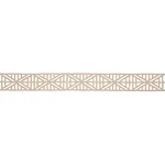 86280 | Diamond Lattice - Taupe Schumacher Diamond Lattice trim in Taupe (86280)