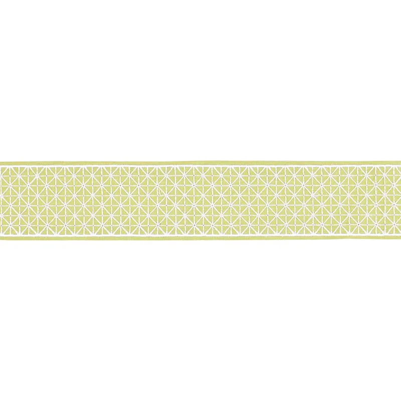 Schumacher Directoire Tape trim in Citron (68642)