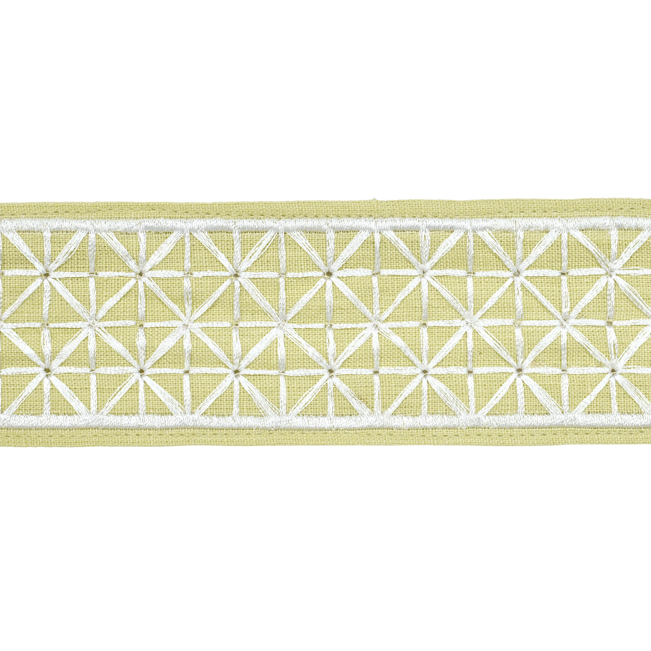 Schumacher Directoire Tape Narrow trim in Citron (83853)
