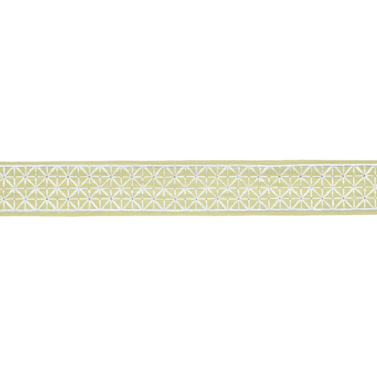 Schumacher Directoire Tape Narrow trim in Citron (83853)