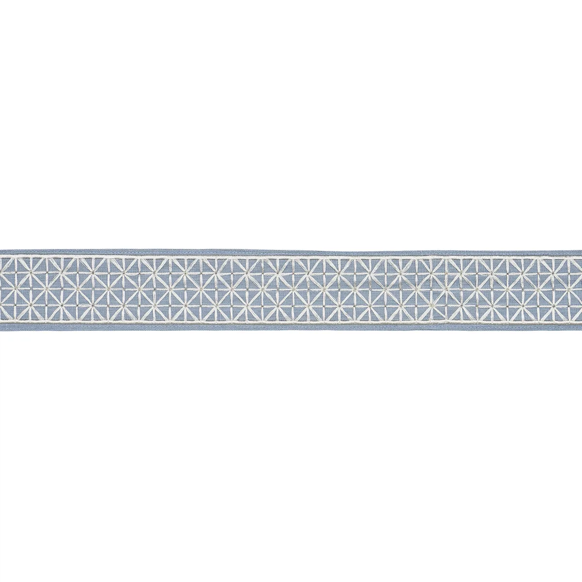 Schumacher Directoire Tape Narrow trim in Sky (83851)