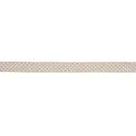 86290 | Dotted Embroidered Tape - Natural Schumacher Dotted Embroidered Tape trim in Natural (86290)