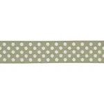 86293 | Dotted Embroidered Tape - Sage Schumacher Dotted Embroidered Tape trim in Sage (86293)