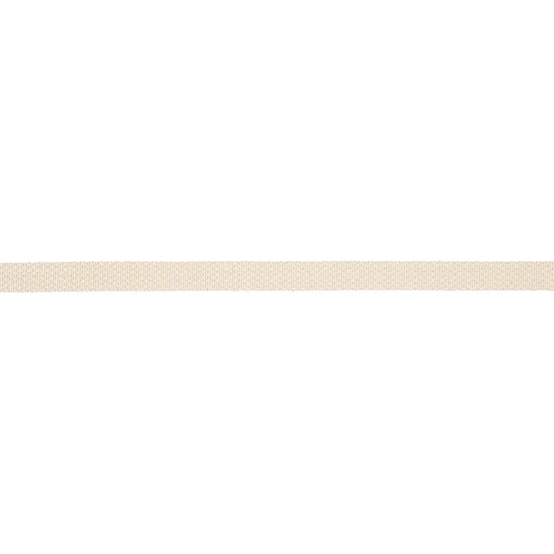 Schumacher Duval Jute Tape trim in Ivory (80070)