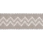 80291 | Ebba Tape - Dove Schumacher Ebba Tape trim in Dove (80291)