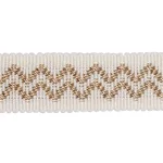 80293 | Ebba Tape - Ivory Schumacher Ebba Tape trim in Ivory (80293)