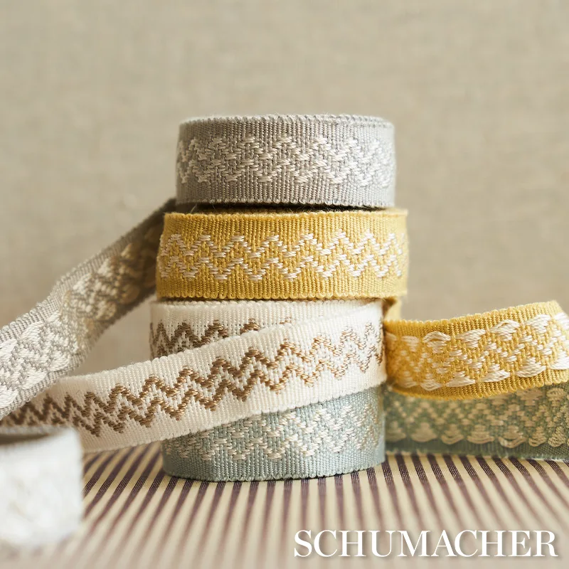 80293 | Ebba Tape - Ivory Schumacher Ebba Tape trim in Ivory (80293)