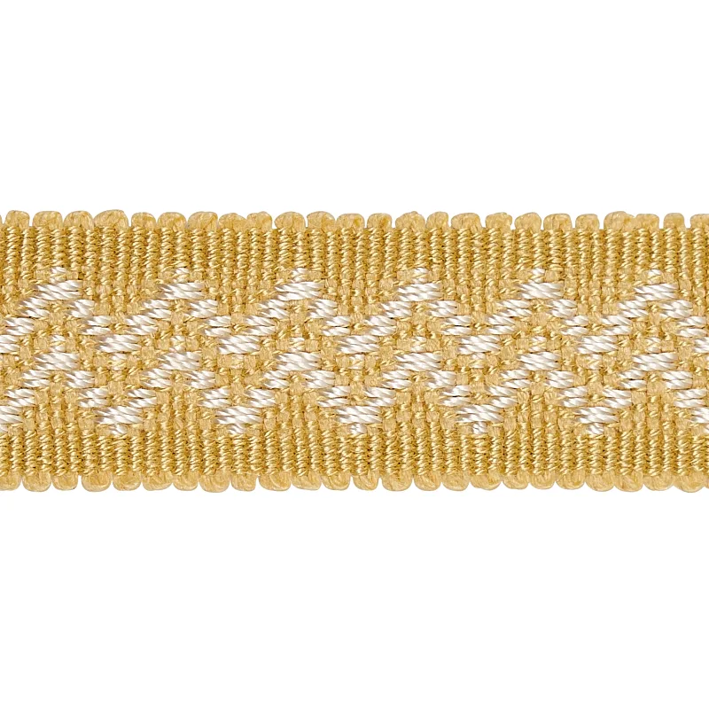 Schumacher Ebba Tape trim in Yellow (80292)