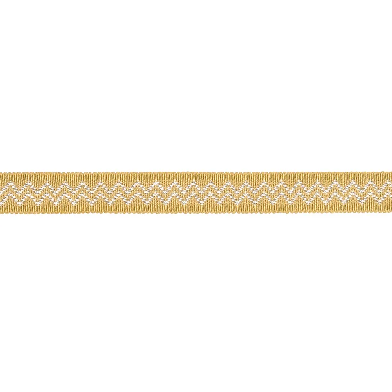 Schumacher Ebba Tape trim in Yellow (80292)