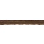 65412 | Edmond Linen Lip Cord - Brown Schumacher Edmond Linen Lip Cord trim in Brown (65412)