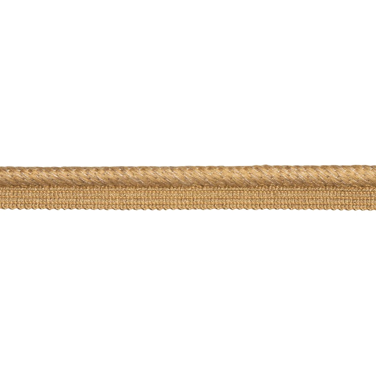 Schumacher Edmond Linen Lip Cord trim in Sand (65413)