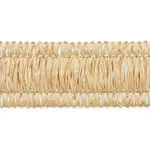 76480 | Effie Tape - Natural Schumacher Effie Tape trim in Natural (76480)