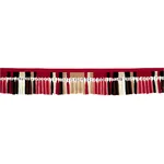 82520 | El Morocco Handmade Tassel Trim - Warm Multi Schumacher El Morocco Handmade Tassel Trim in Warm Multi (82520)