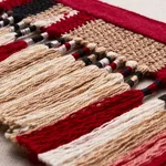 82520 | El Morocco Handmade Tassel Trim - Warm Multi Schumacher El Morocco Handmade Tassel Trim in Warm Multi (82520)