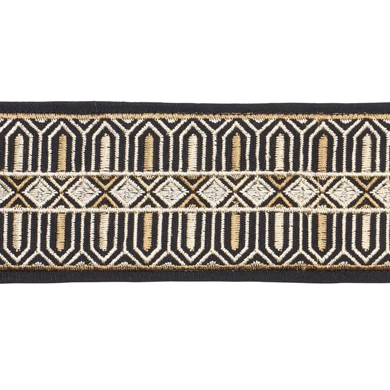 Schumacher Elisabetta Tape trim in Caramel (86141)