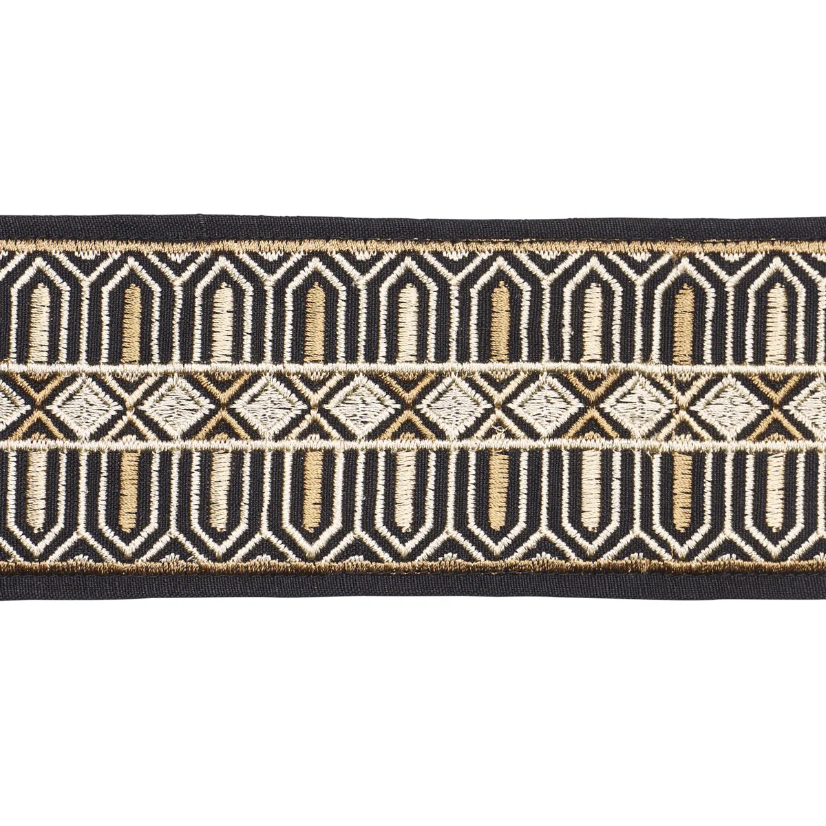 Schumacher Elisabetta Tape trim in Caramel (86141)