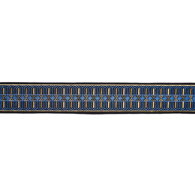 Schumacher Elisabetta Tape trim in Lapis (86140)