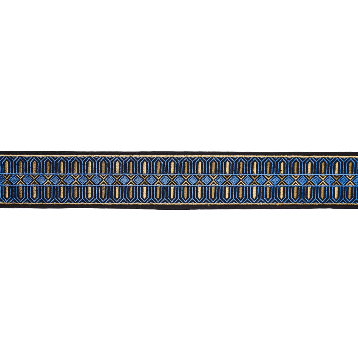 Schumacher Elisabetta Tape trim in Lapis (86140)