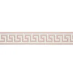 74709 | Etienne Silk Greek Key Wide - Blush Schumacher Etienne Silk Greek Key Wide trim in Blush (74709)