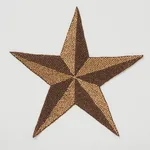 76490 | Etoile Appliqué - Brass Schumacher Etoile Appliqué trim in Brass (76490)