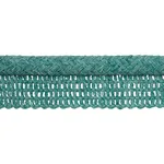72427 | Eubie Lip Cord Indoor/Outdoor - Aqua Schumacher Eubie Lip Cord Indoor/Outdoor trim in Aqua (72427)