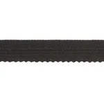 Schumacher Eubie Lip Cord Indoor/Outdoor trim in Black (72426)