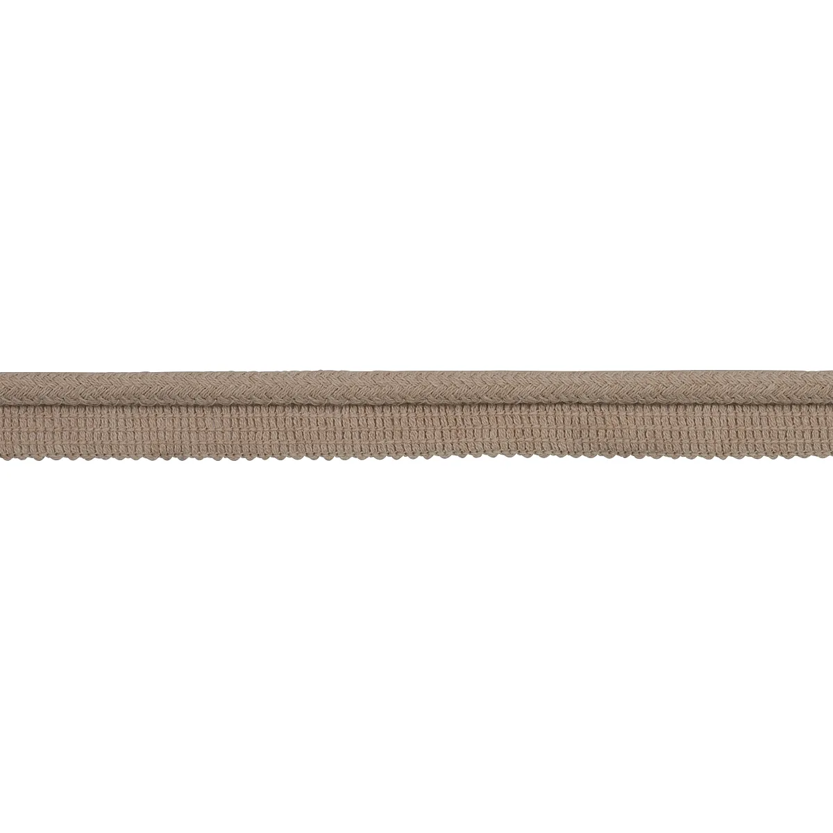 Schumacher Eubie Lip Cord Indoor/Outdoor trim in Linen (72428)