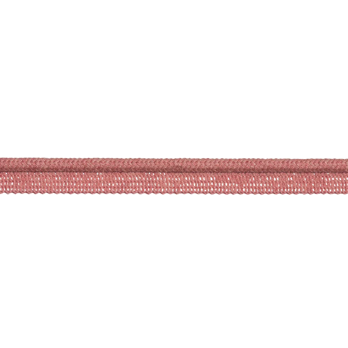 Schumacher Eubie Lip Cord Indoor/Outdoor trim in Pink (72429)