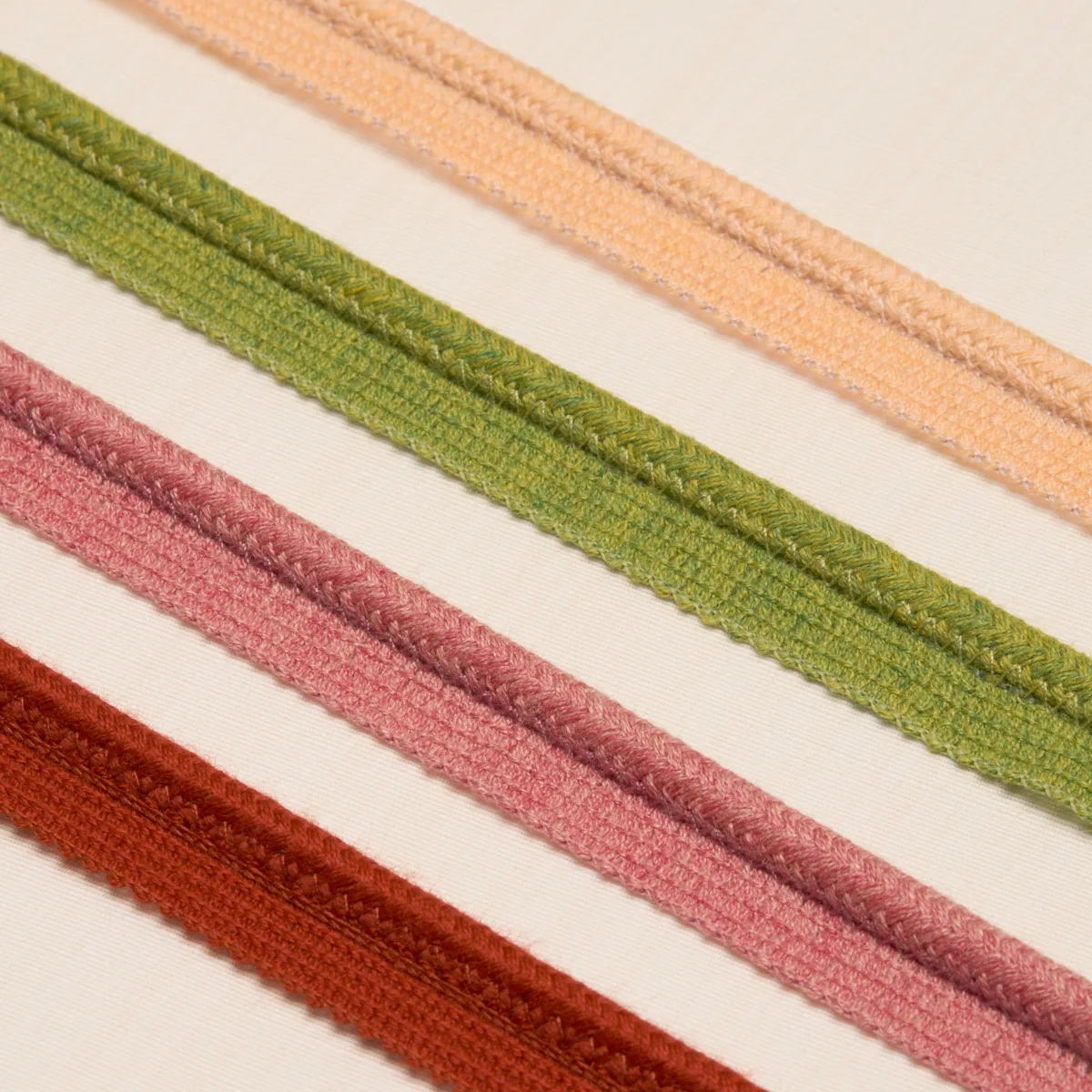 72429 | Eubie Lip Cord Indoor/Outdoor - Pink Schumacher Eubie Lip Cord Indoor/Outdoor trim in Pink (72429)