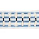 81200 | Eyelash Fringe - Blue Schumacher Eyelash Fringe trim in Blue (81200)