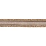 Schumacher Felicity Fringe Trim in Brown (86370)