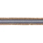 86371 | Felicity Fringe Trim - Navy Schumacher Felicity Fringe Trim in Navy (86371)