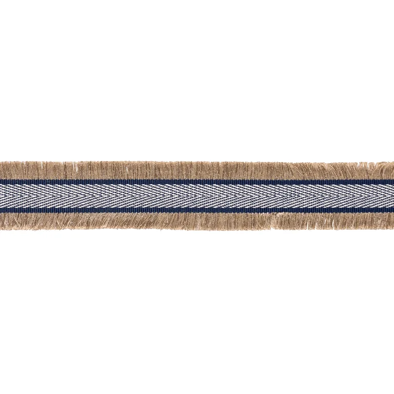 Schumacher Felicity Fringe Trim in Navy (86371)