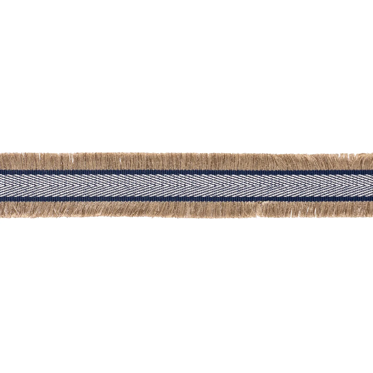 Schumacher Felicity Fringe Trim in Navy (86371)