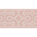 75280 | Filbert Tape - Blush Schumacher Filbert Tape trim in Blush (75280)