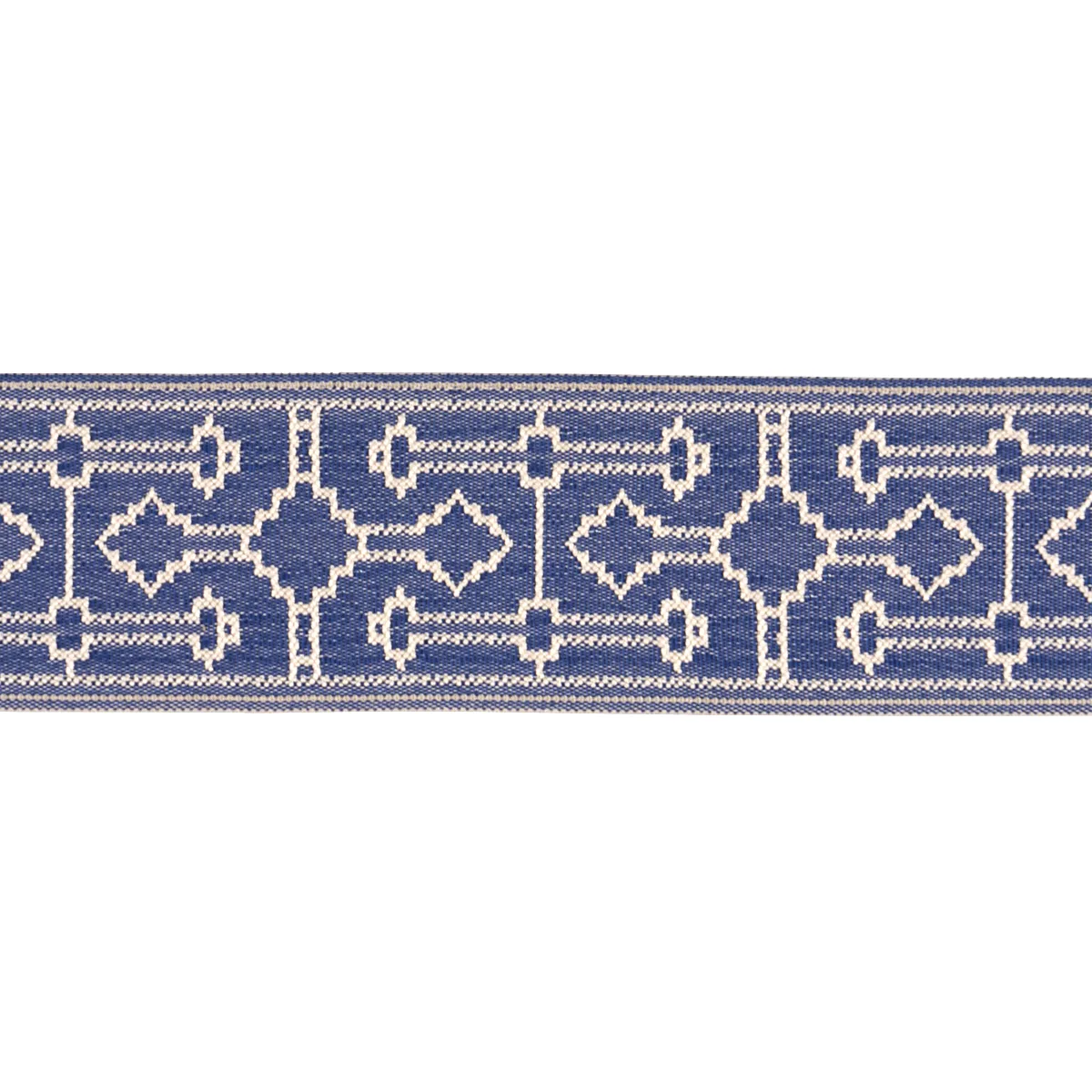 Schumacher Filbert Tape trim in Denim (75289)