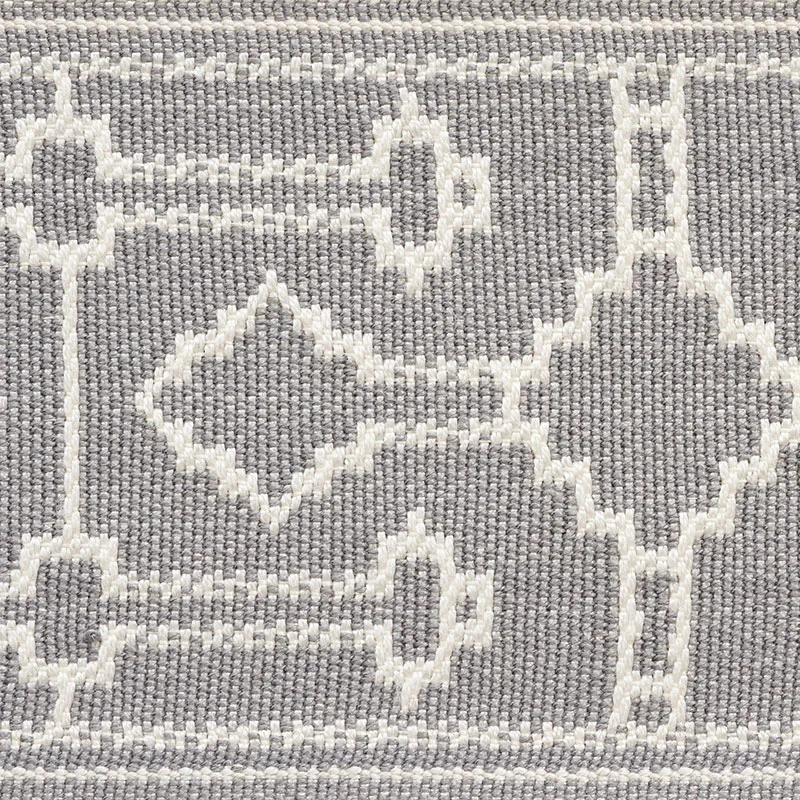 Schumacher Filbert Tape trim in Grey (75282)