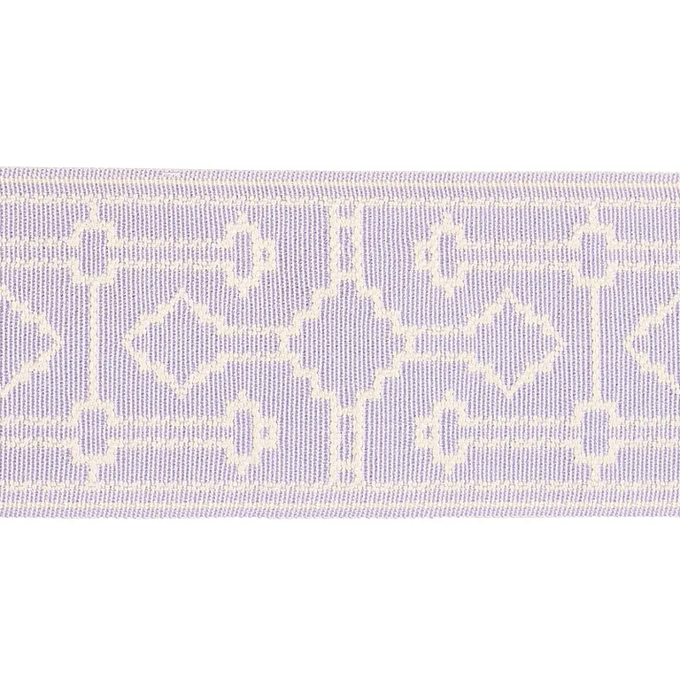 Schumacher Filbert Tape trim in Lilac (75285)