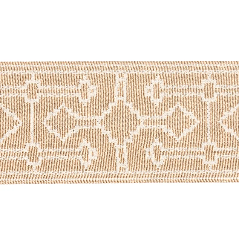 Schumacher Filbert Tape trim in Natural (75288)