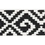 70608 | Fillmore Tape - Black Schumacher Fillmore Tape trim in Black (70608)