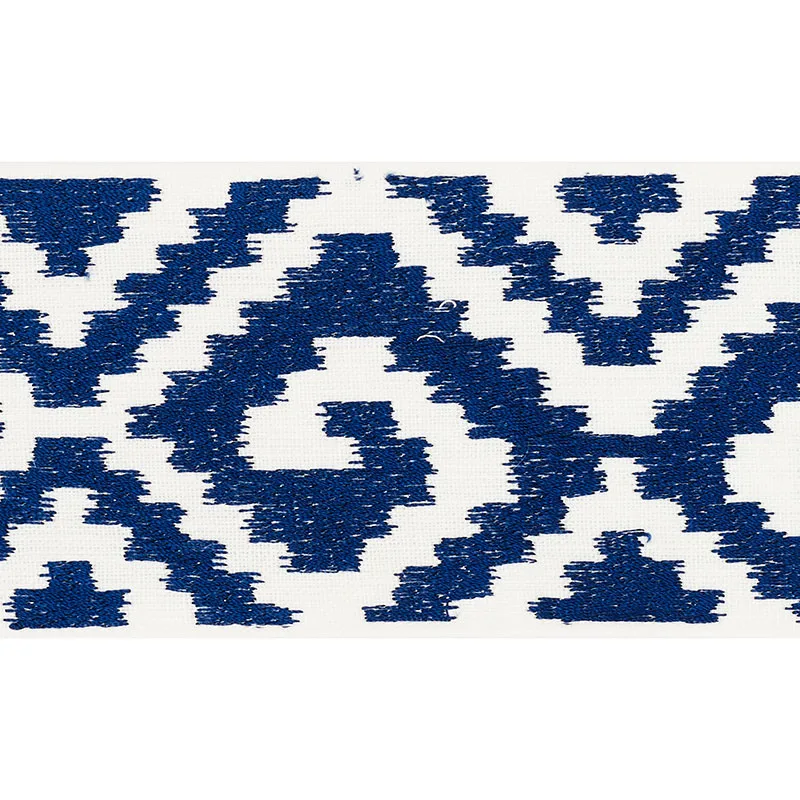 Schumacher Fillmore Tape trim in Blue (70606)